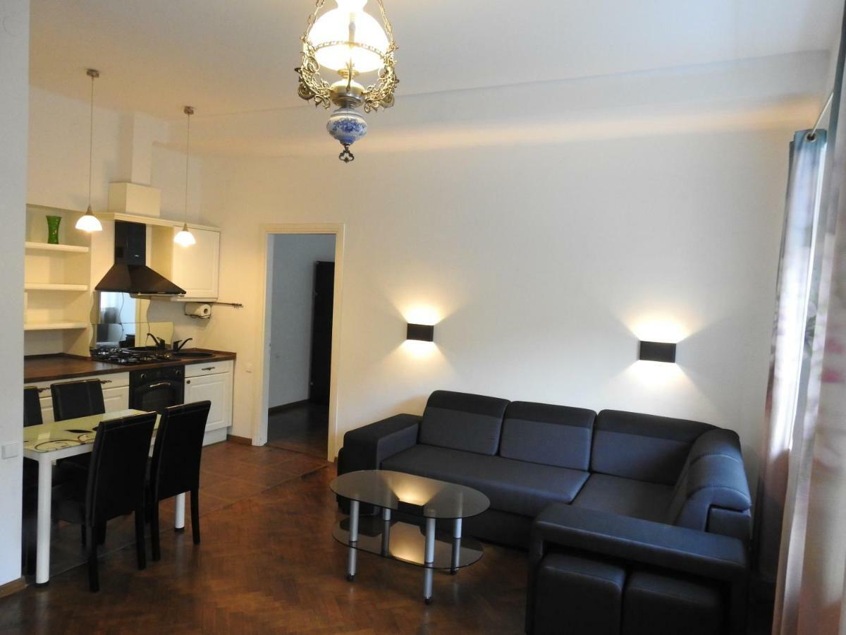 Ferienwohnung Laisves Aleja Kaunas Exterior foto