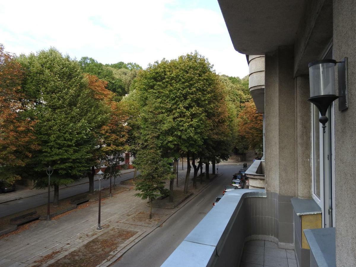 Ferienwohnung Laisves Aleja Kaunas Exterior foto